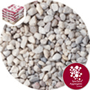 Rounded Gravel - Floral White